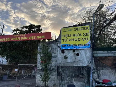Trạm rửa xe tự phục vụ GEIZER tại Nha Trang